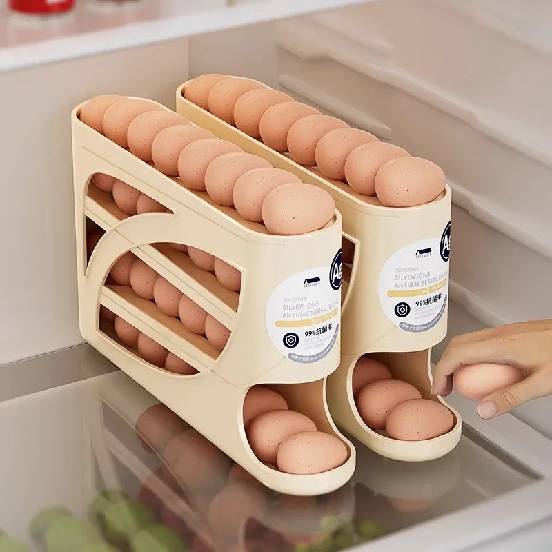 4 Layers Automatic Rolling Egg Holder