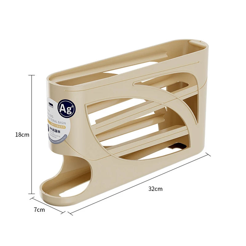 4 Layers Automatic Rolling Egg Holder