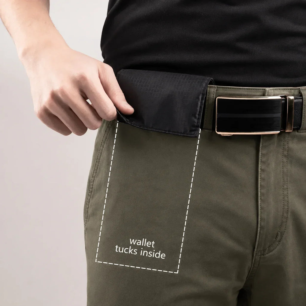 Anti Theft Belt Wallet
