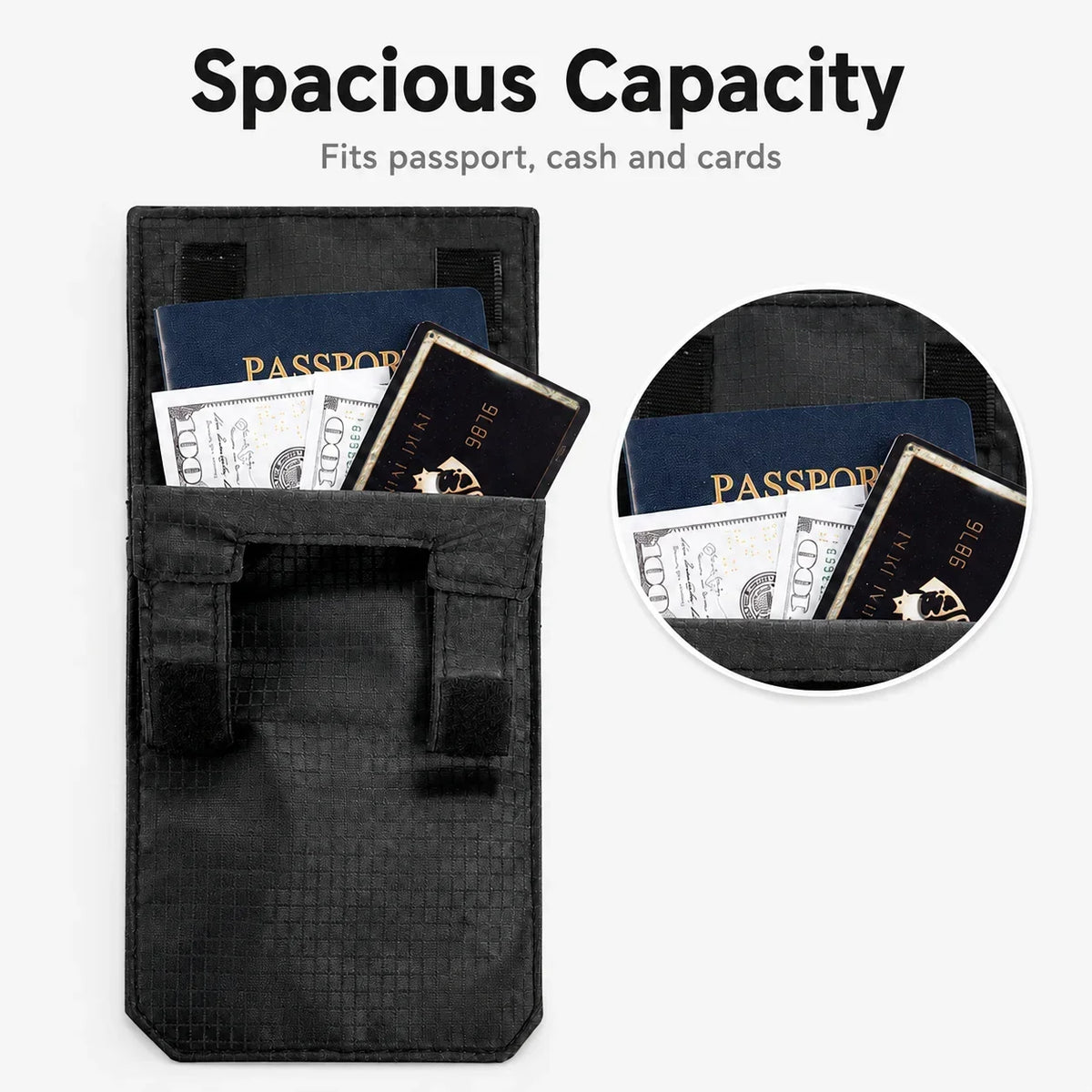 Anti Theft Belt Wallet