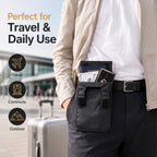 Anti Theft Belt Wallet 