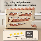 4 Layers Automatic Rolling Egg Holder 