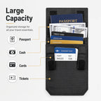 Anti Theft Belt Wallet 