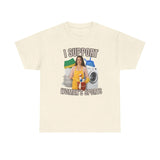 Men I Support Women'S Sports T Shirt Unisex Women Oversize Tee Streetwear Casual Short Sleeve Funny Sarcastic Humor Gen Z Humor